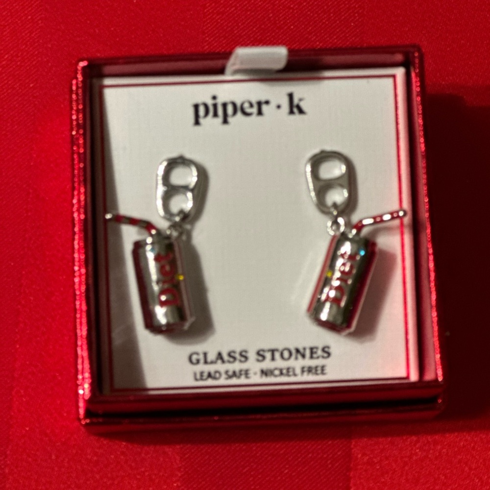 Piper K Diet Coke Can Earrings - Picture 3 of 3